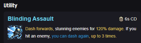 blinding assault rorr