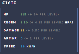 bandit stats rorr