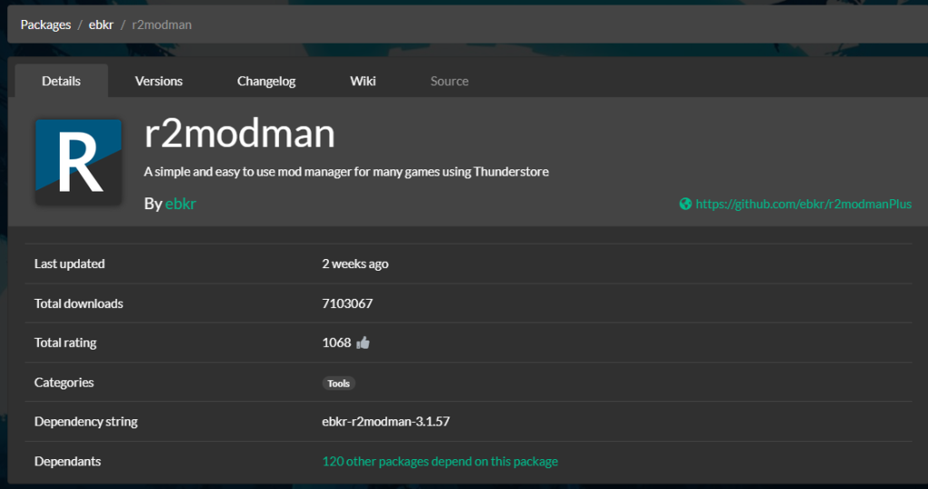 Step 1: Downloading and Installing R2Modman