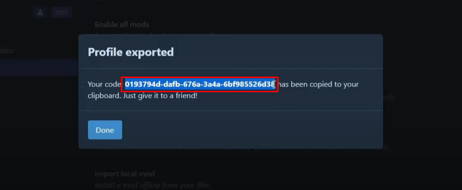 Step 6: Profiles and Sharing Mods